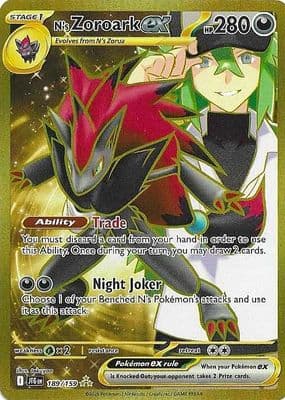 N's Zoroark Ex 2025 Pokemon