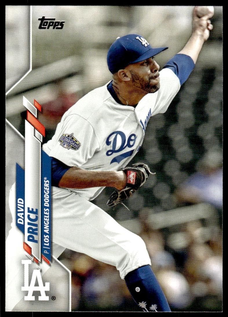 David Price 2020 topps Topps Update