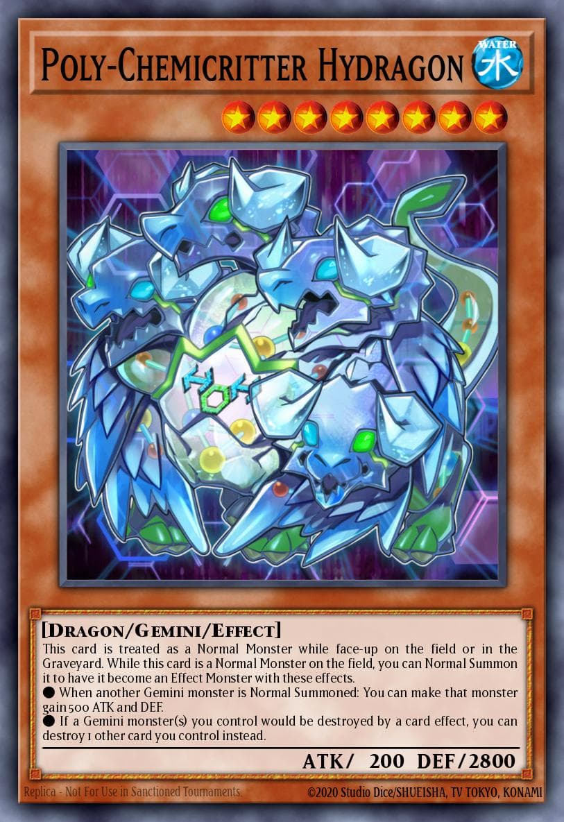 Poly-Chemicritter Hydragon 2016 Yu-Gi-Oh! Invasion: Vengeance
