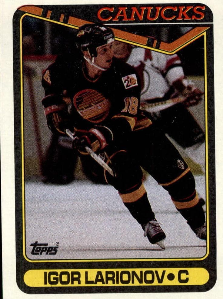Igor Larionov trading card