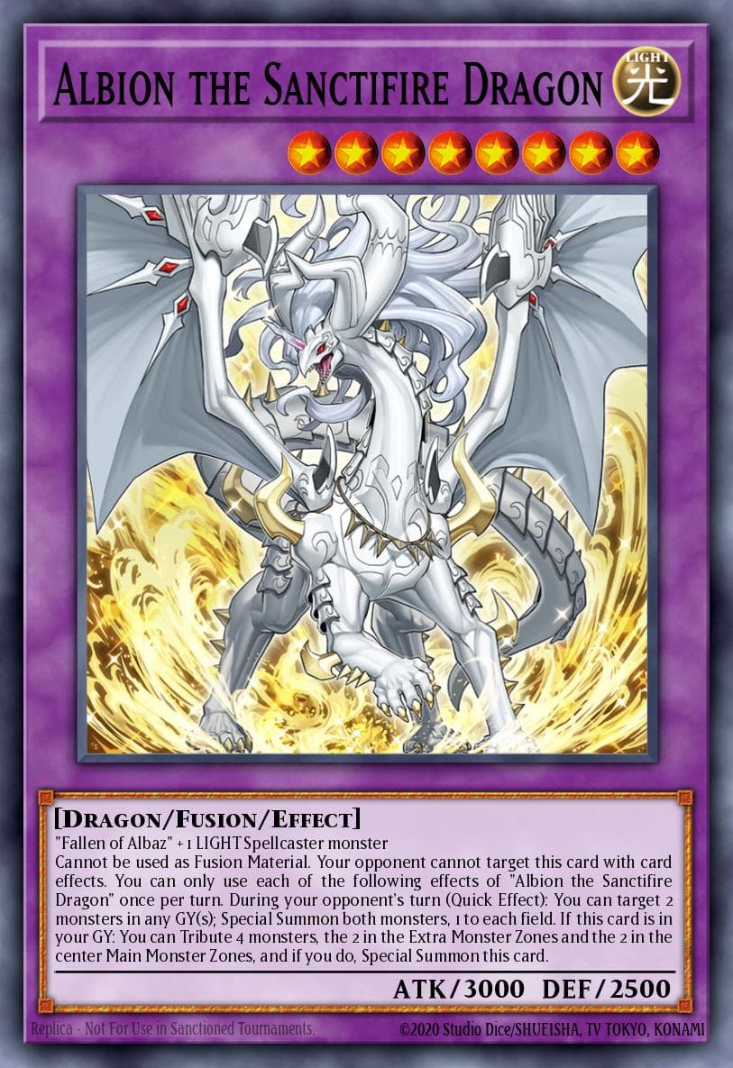 Albion the Sanctifire Dragon 2023 Yu-Gi-Oh!