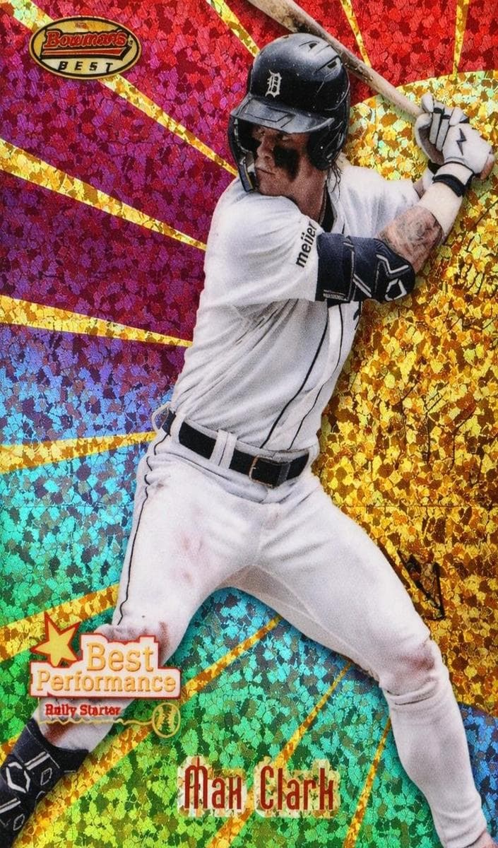Max Clark trading card