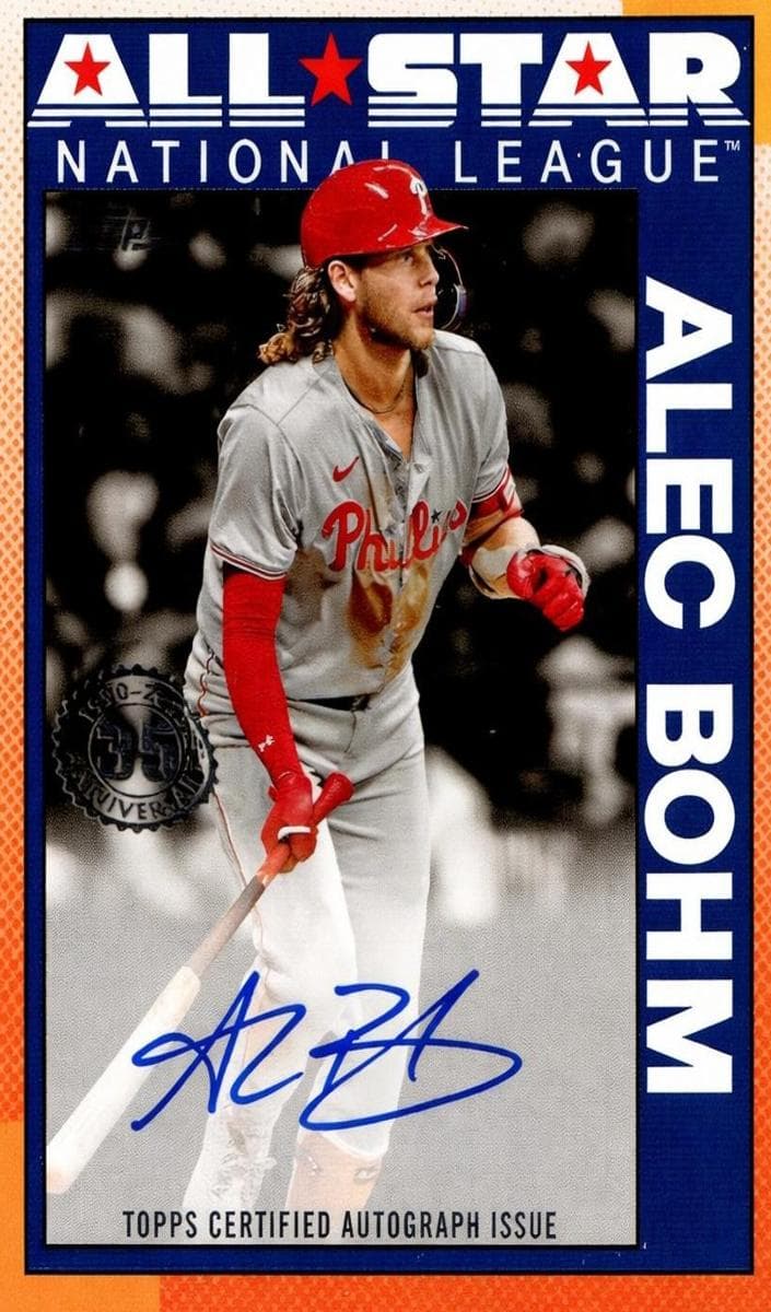 Alec Bohm 2025 topps Topps Update