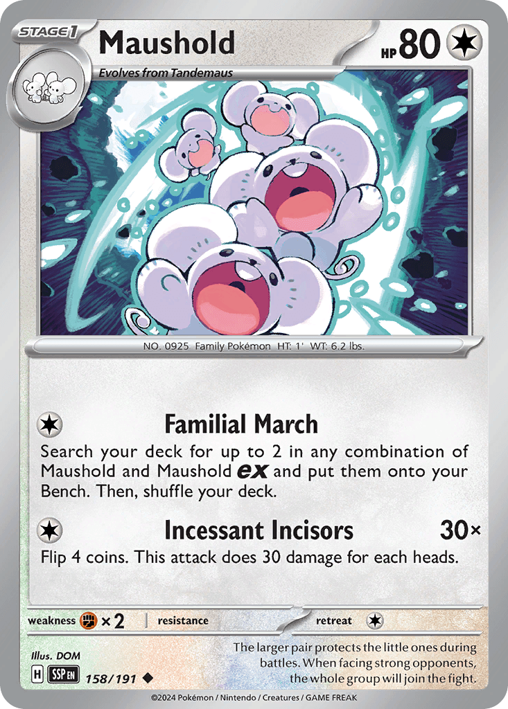 Maushold 2025 Pokemon