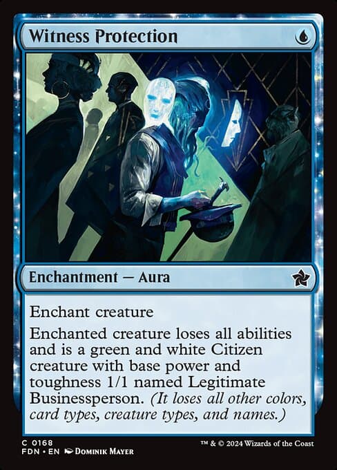 Witness Protection 2024 Magic: The Gathering Foundations