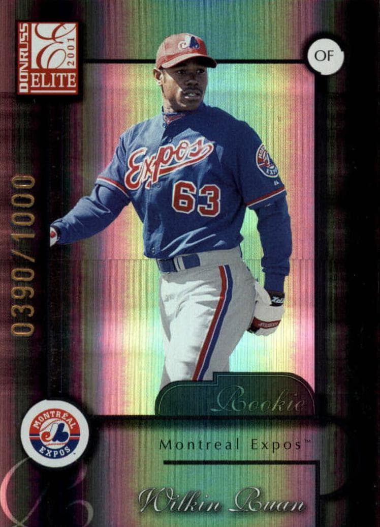 Wilkin Ruan 2001 panini Donruss Elite