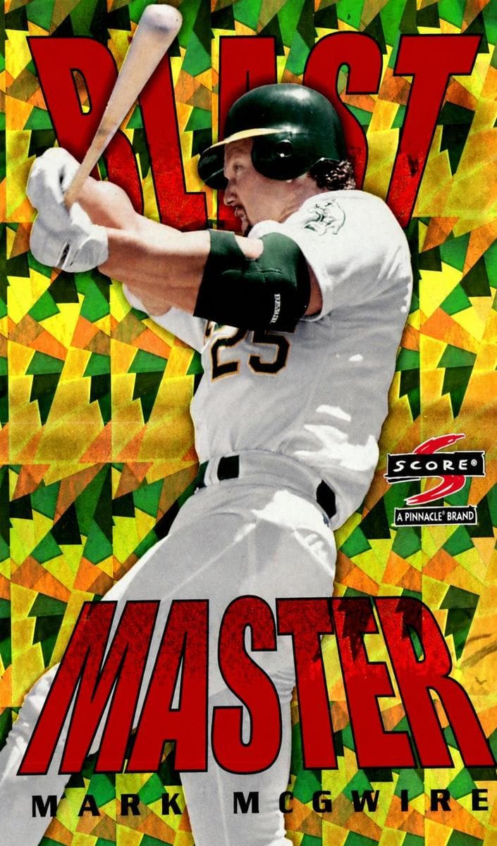 Mark McGwire 1997 panini Score