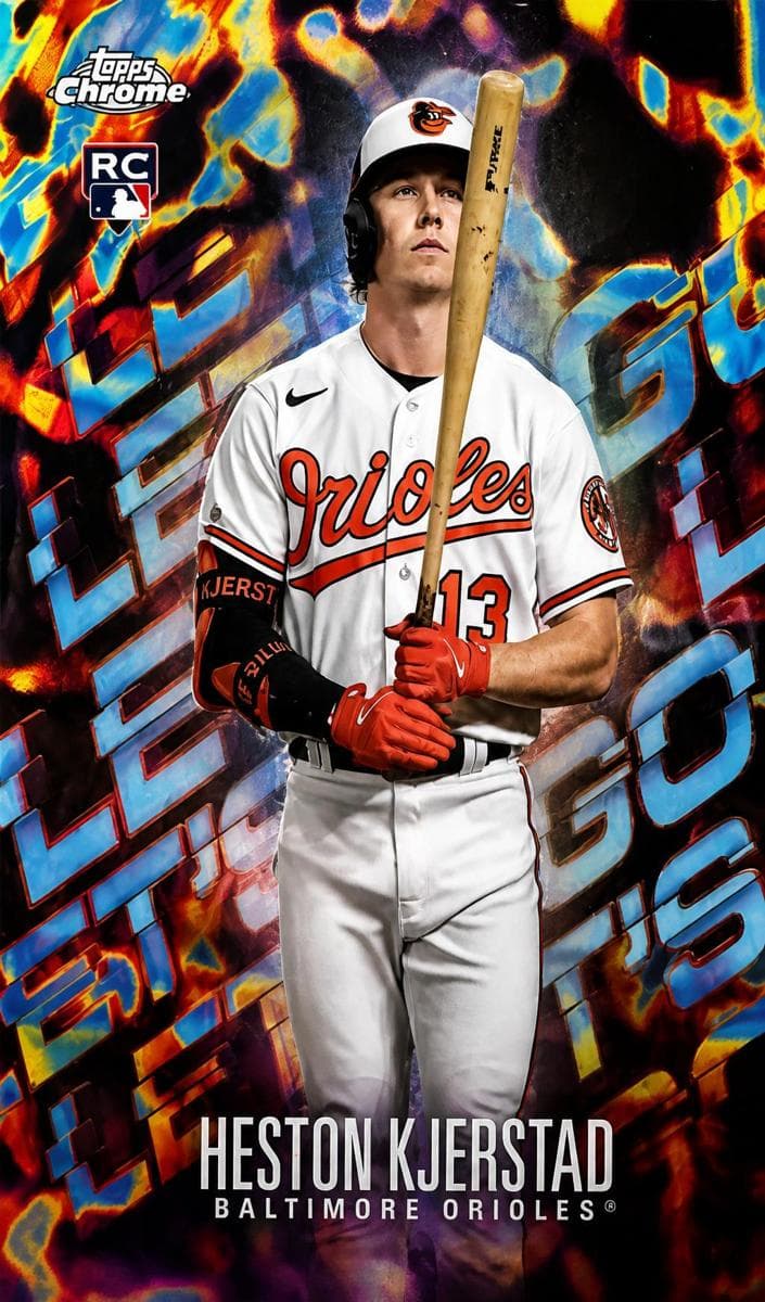 Heston Kjerstad 2024 topps Topps Chrome