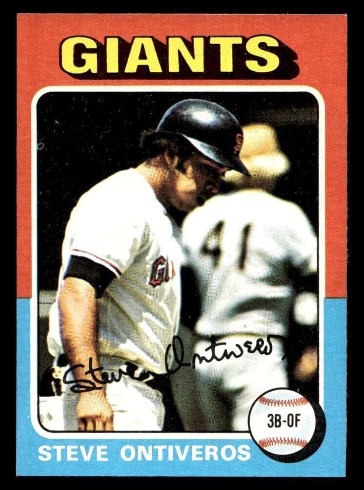 Steve Ontiveros 1975 topps Topps