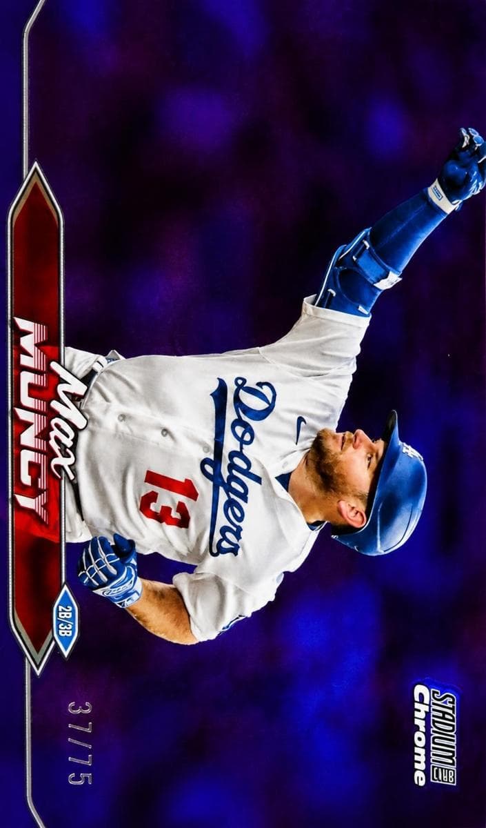 Max Muncy 2024 topps Stadium Club