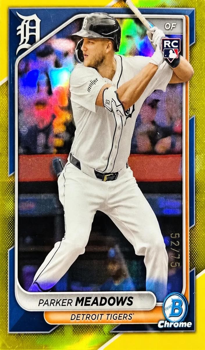 Parker Meadows 2024 bowman Bowman Chrome