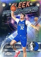 Cooper Flagg 2025 topps Topps Chrome Sleek Finishers example 1