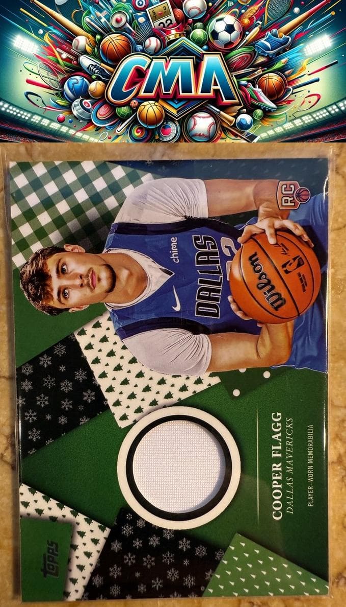 Cooper Flagg 2025 topps Topps Holiday