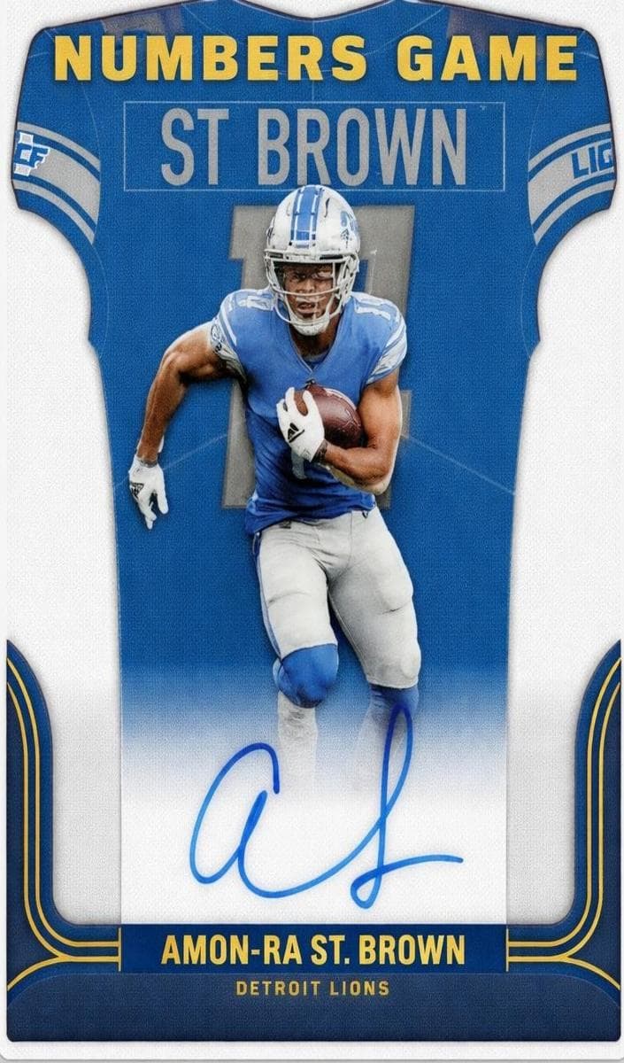 Amon-Ra St. Brown 2022 panini Panini Select