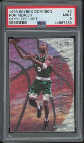 Ron Mercer 1999 skybox Dominion