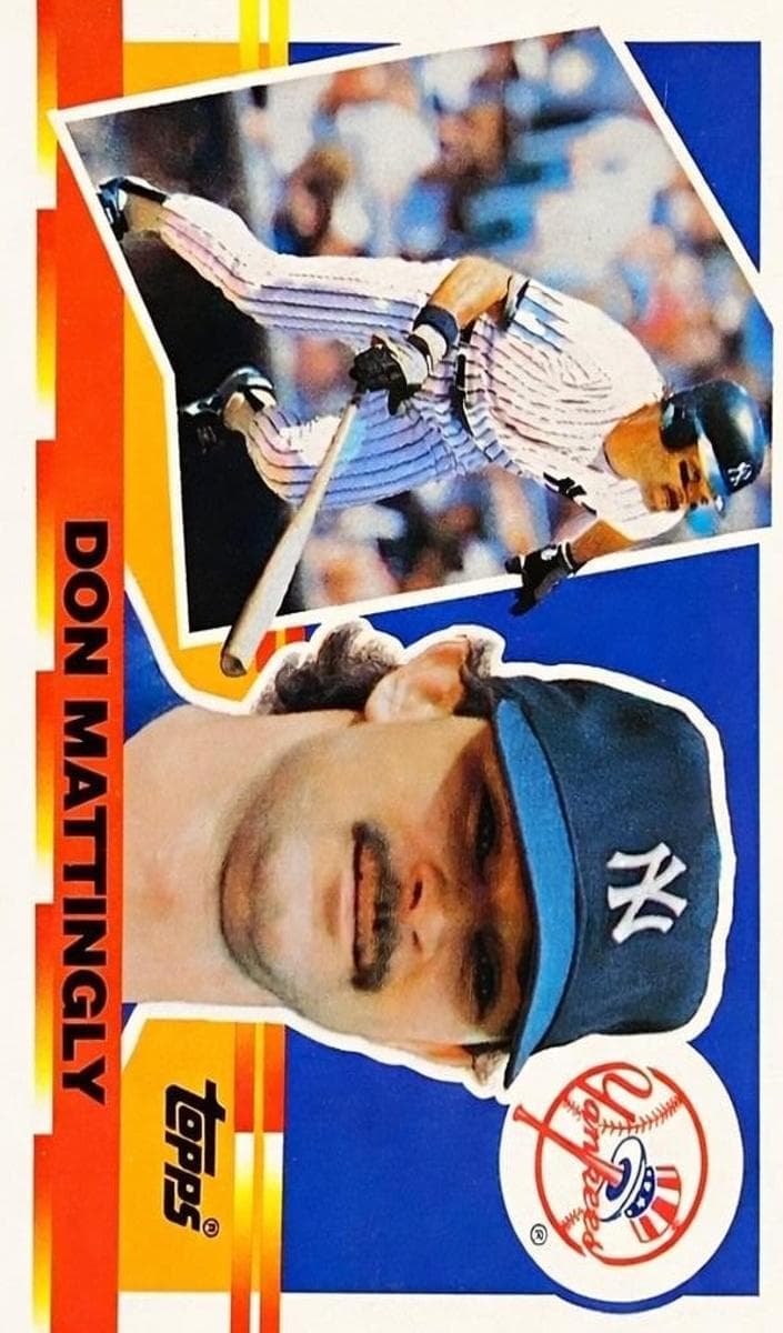 Don Mattingly 1990 topps