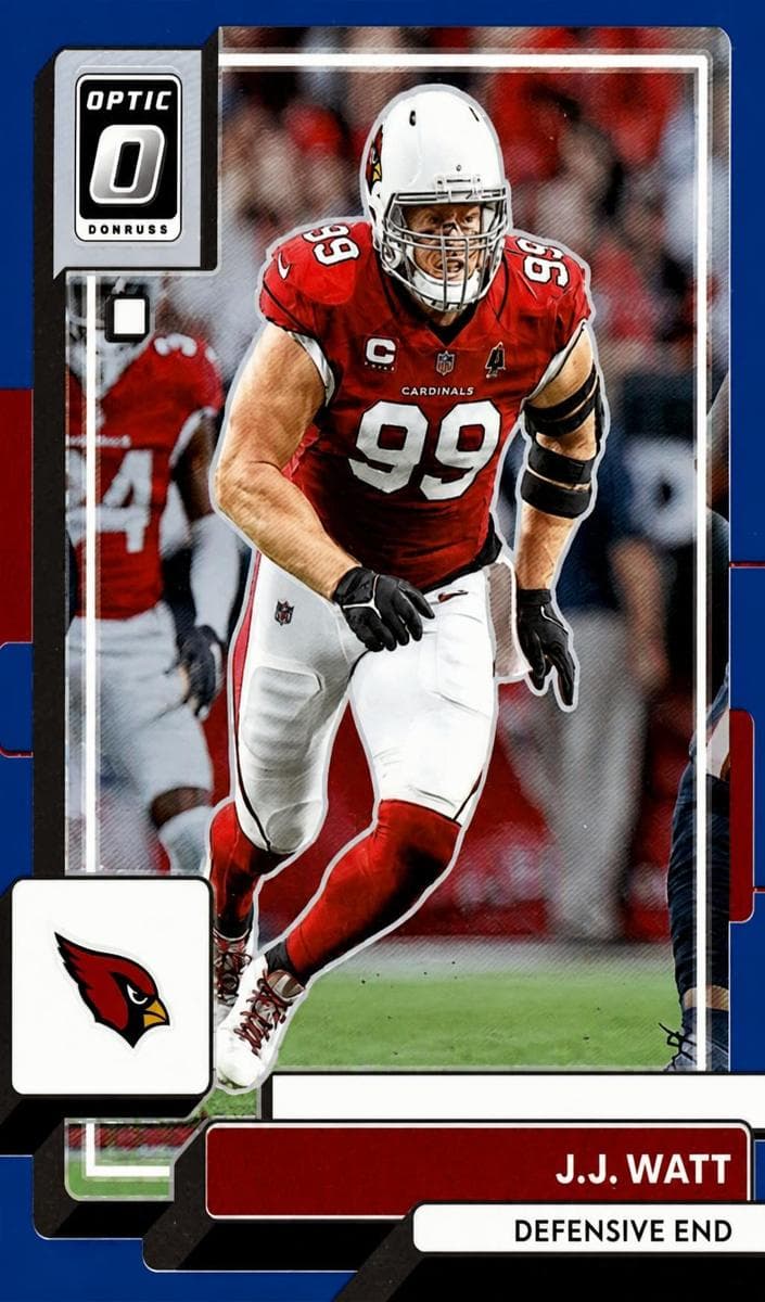 J.J. Watt 2022 panini Donruss Optic