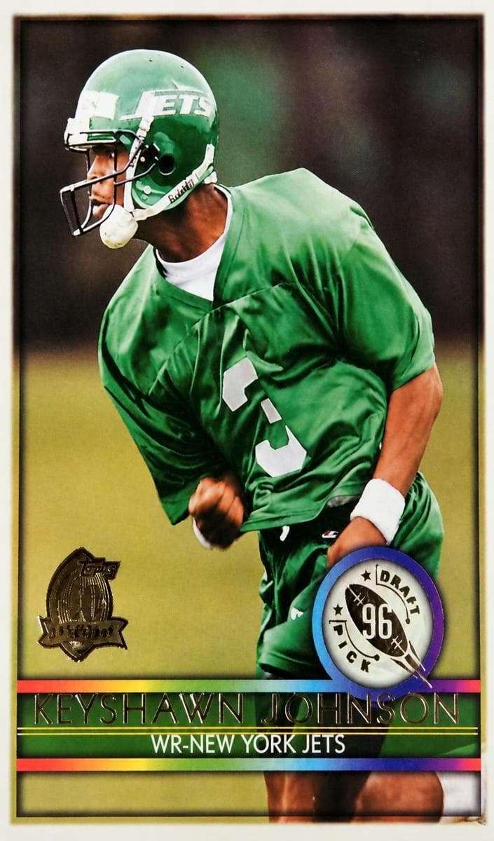 Keyshawn Johnson 1996 topps