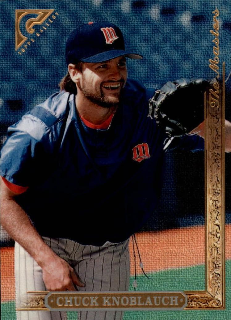 Chuck Knoblauch 1996 topps Topps Gallery