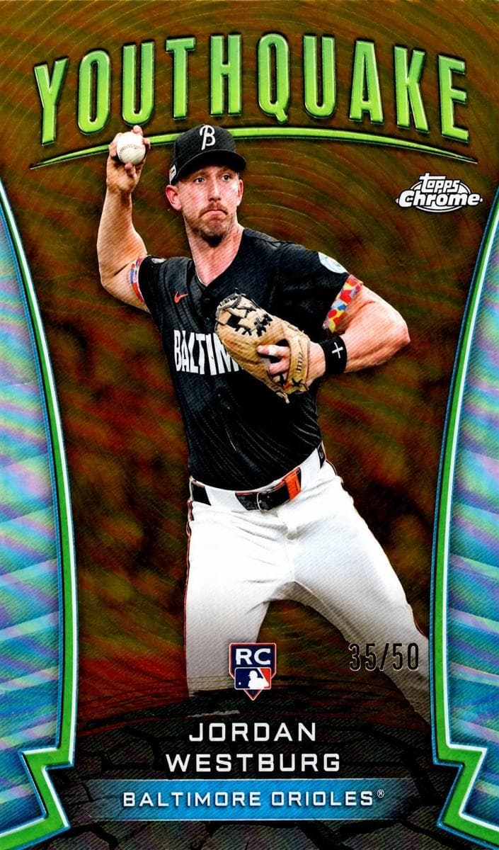 Jordan Westburg 2024 topps Topps Chrome Update