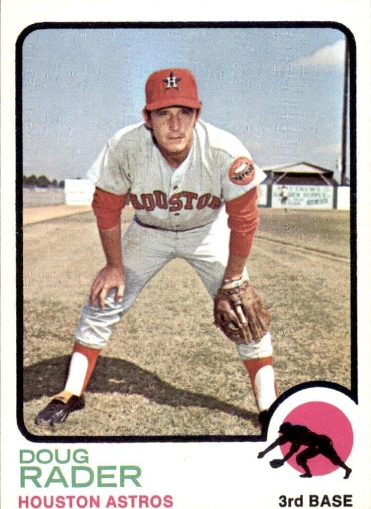 Doug Rader 1973 topps Topps