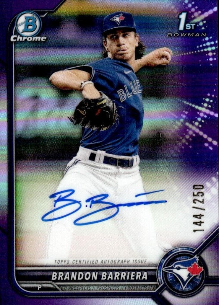 Brandon Barriera trading card