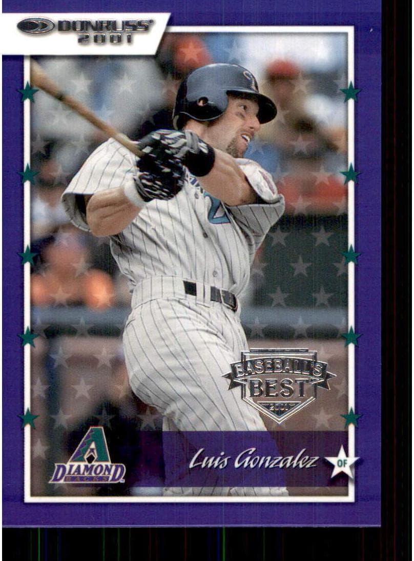 Luis Gonzalez 2001 panini Donruss