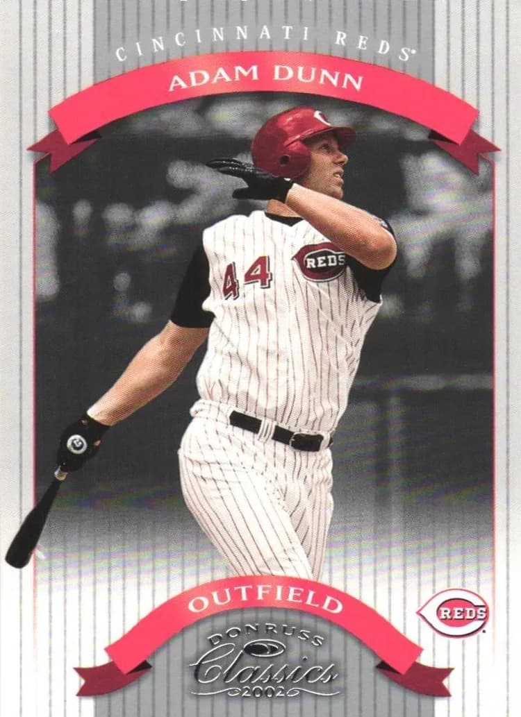 Adam Dunn 2002 panini