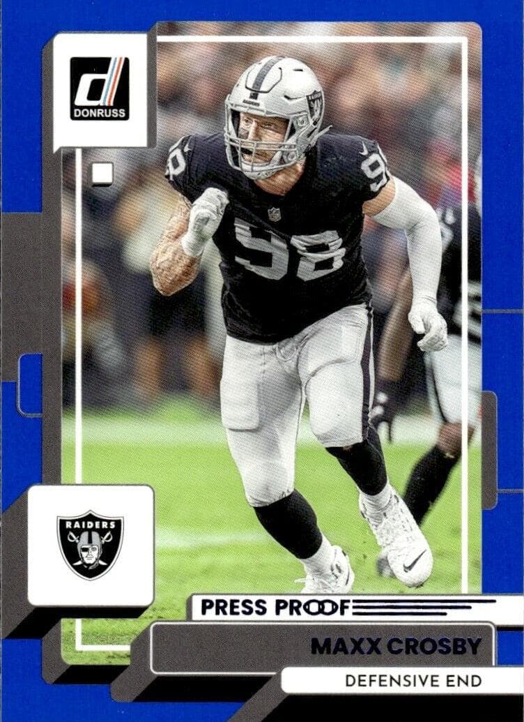 Maxx Crosby 2022 panini Donruss