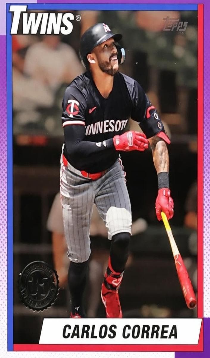 Carlos Correa 2025 topps Topps