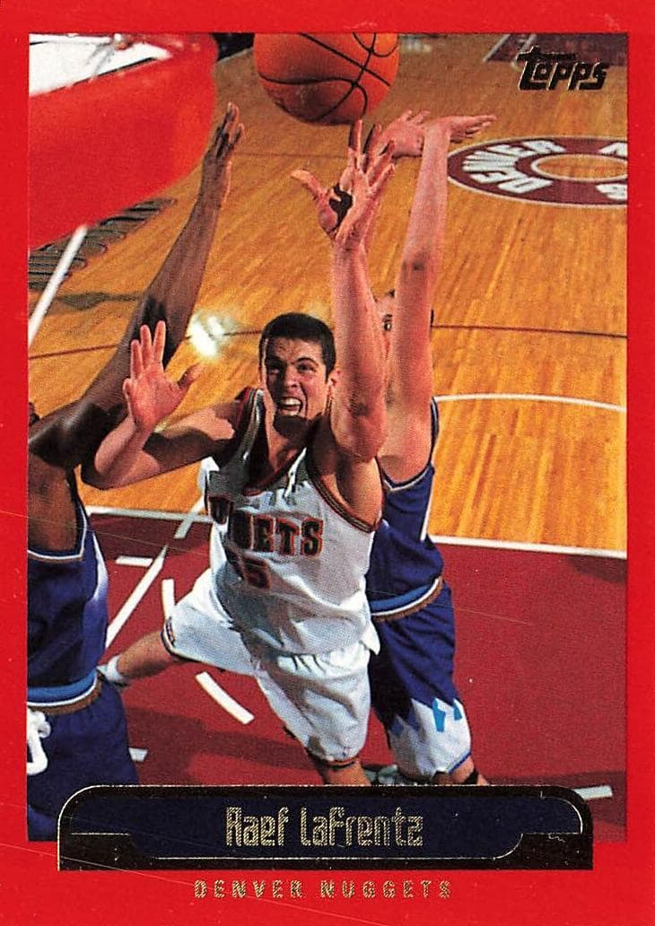 Raef LaFrentz 1999 topps Topps