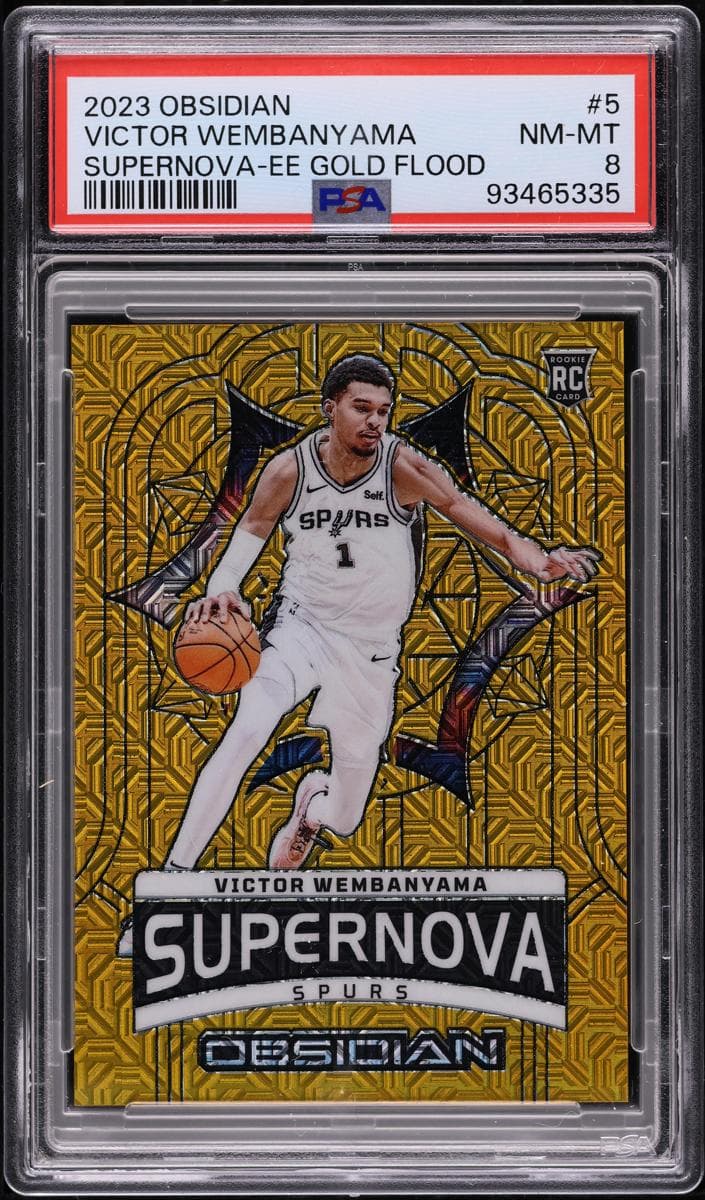 Victor Wembanyama 2023 panini Panini Obsidian