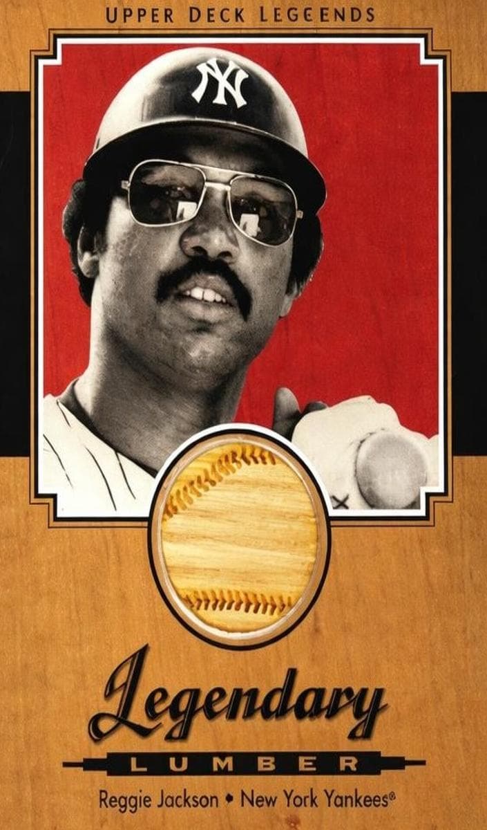 Reggie Jackson 2001 upper-deck