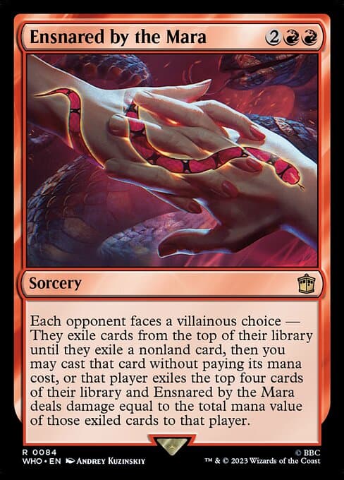 Ensnared by the Mara 2023 Magic: The Gathering Doctor Who