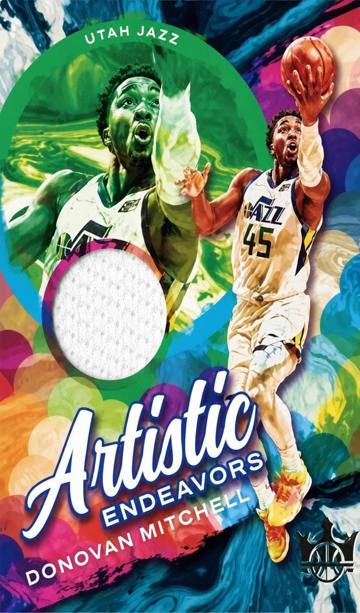 Donovan Mitchell 2021 panini Panini Court Kings