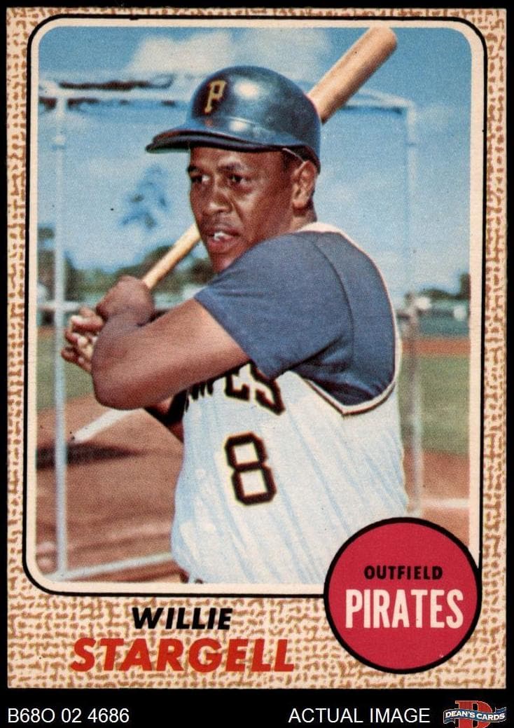 Willie Stargell 1968 topps O-Pee-Chee