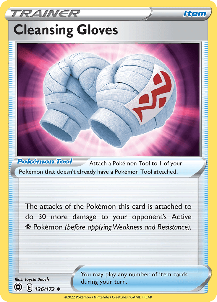 Cleansing Gloves 2022 Pokemon Brilliant Stars