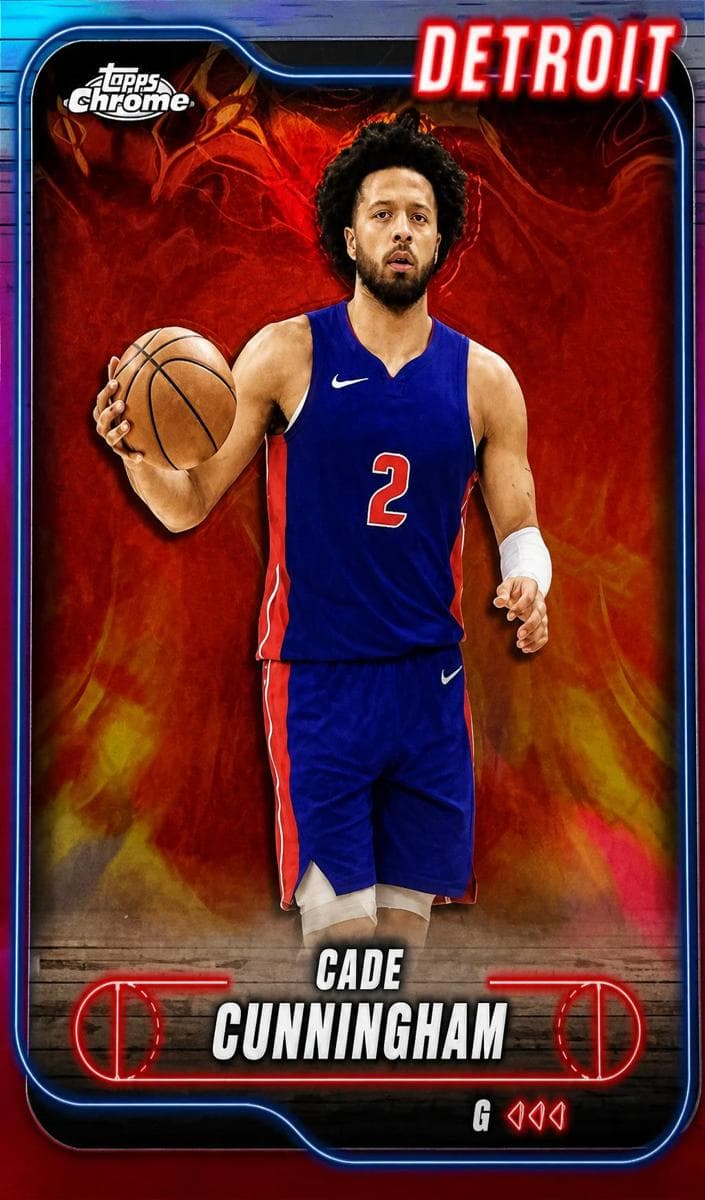 Josh Hart 2024 topps Topps Chrome
