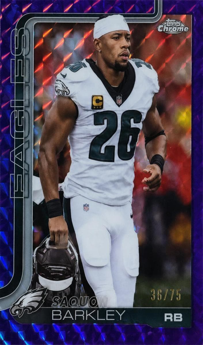 Saquon Barkley 2025 topps