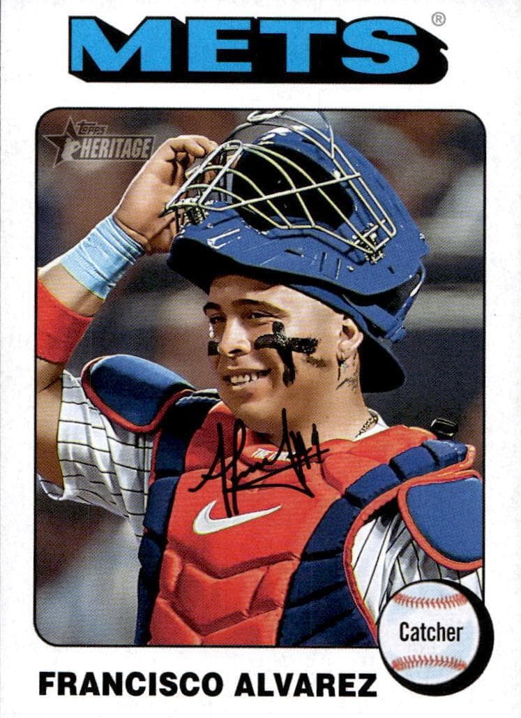 Francisco Alvarez 2024 topps Topps Heritage