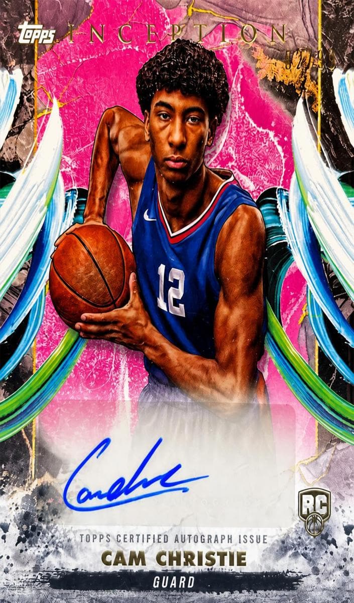 Cam Christie 2024 topps Topps Inception