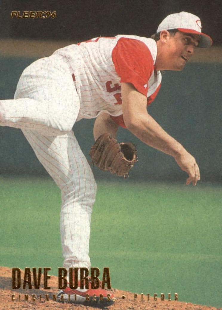 Dave Burba 1996 fleer Fleer