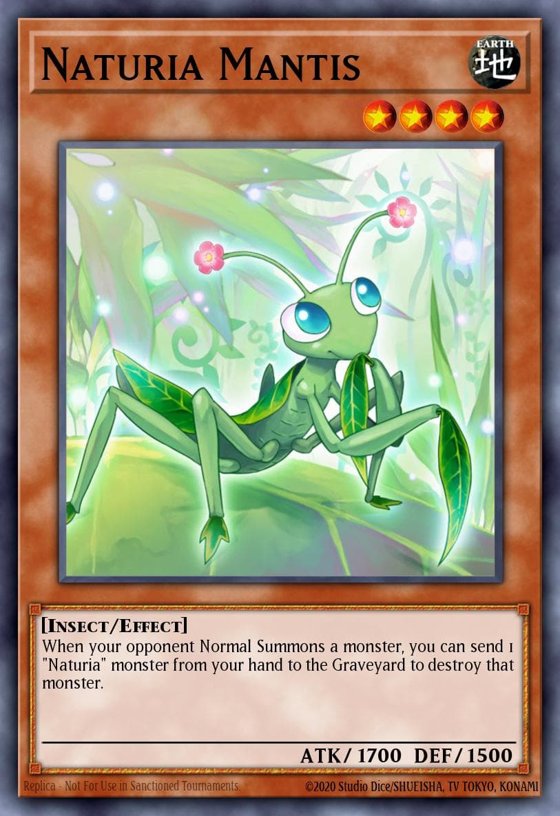 Naturia Mantis 2011 Yu-Gi-Oh! Duel Terminal 4