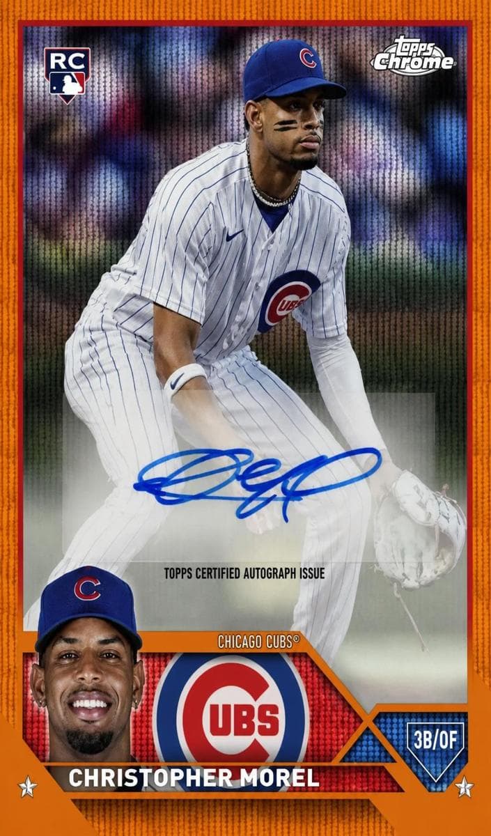 Christopher Morel 2023 topps Topps Chrome Update