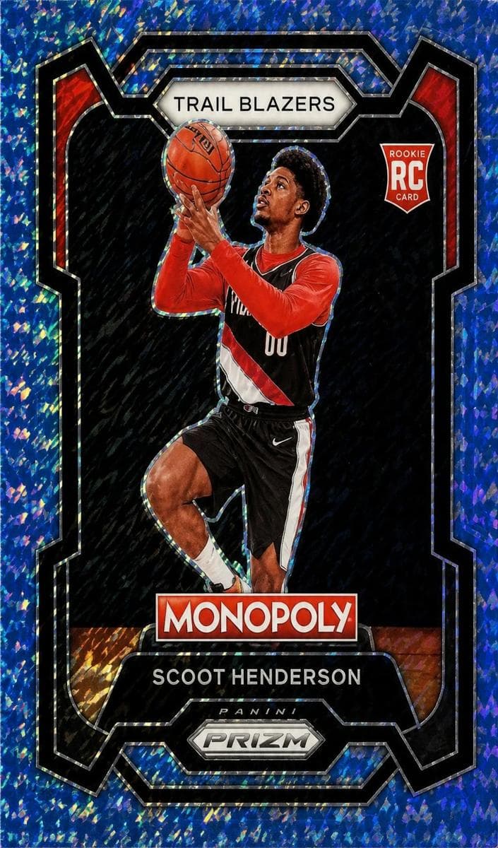 Scoot Henderson 2023 panini Panini Prizm Monopoly