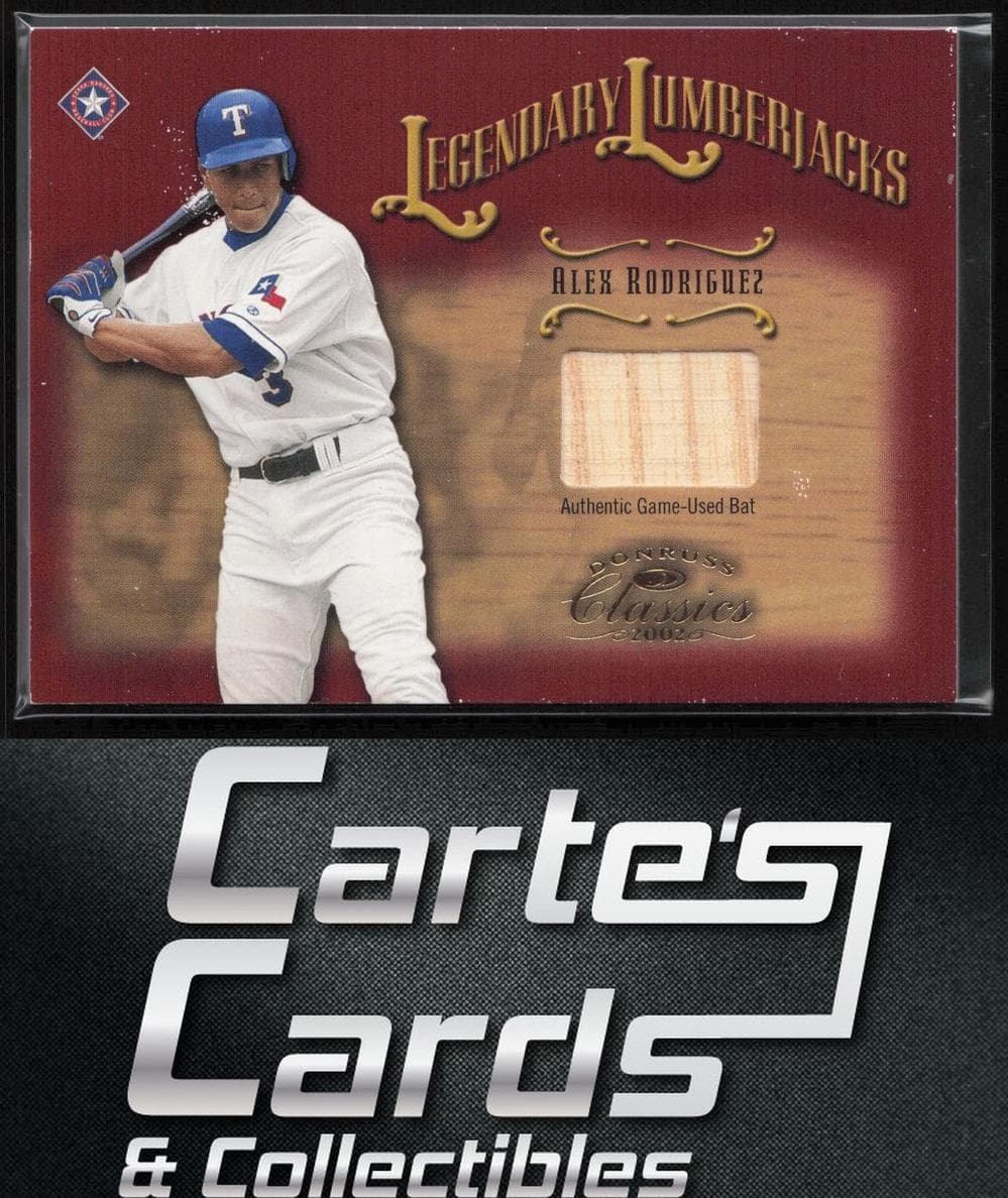 Alex Rodriguez 2002 panini Donruss Classics