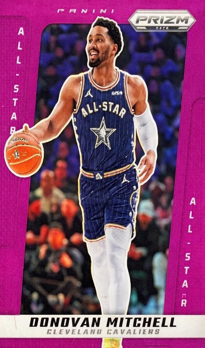 Donovan Mitchell 2024 panini Panini Prizm Deca