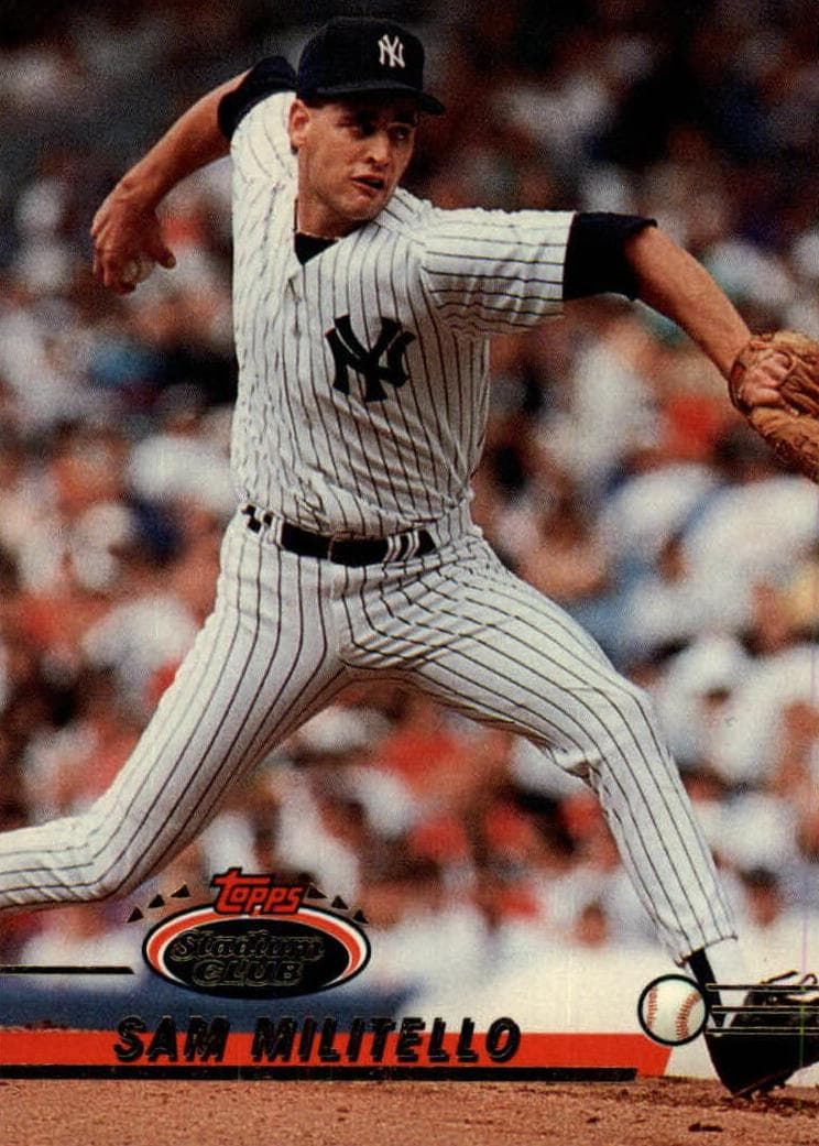 Sam Militello 1993 unknown Stadium Club
