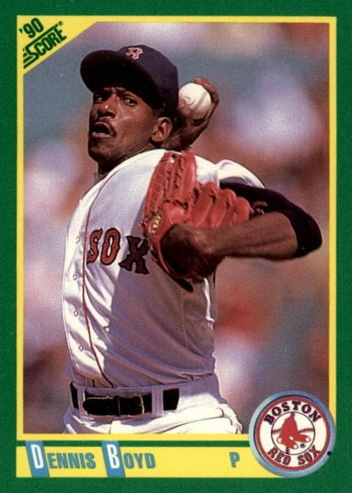 Dennis Boyd trading card
