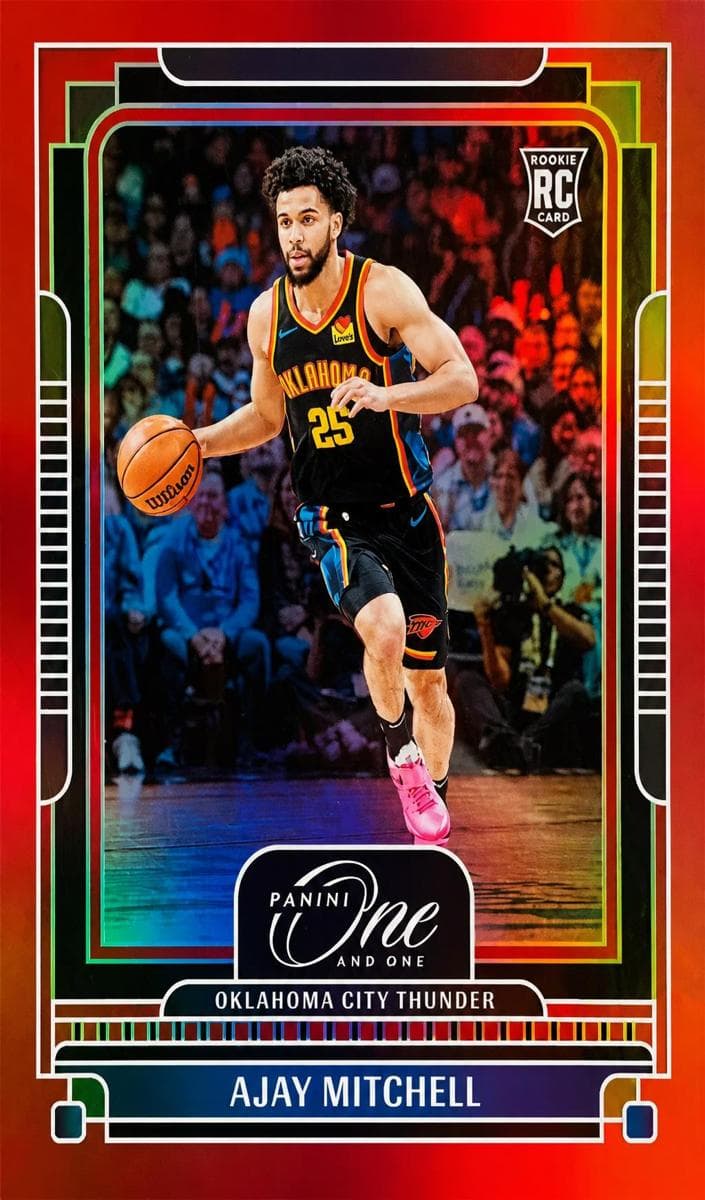 Ajay Mitchell 2024 panini Panini One and One